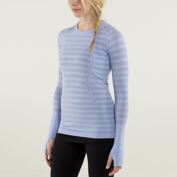 lululemon athletica Tops - Lululemon swiftly long sleeve shirt lavender